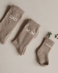 Organic Socks - MUM - Oatmilk