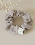 Organic Muslin Scrunchies - Dusty Rose/Caramel