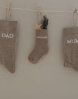 Organic Socks - MUM - Oatmilk