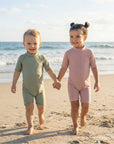 UV Romper - Khaki (UV STANDARD 801)