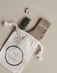 Organic Socks - JUNIOR - Oatmilk