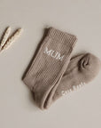 Organic Socks - MUM - Oatmilk