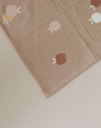 Organic Muslin Swaddle Set - Pure Apple/Sand
