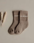 Organic Socks - JUNIOR - Oatmilk