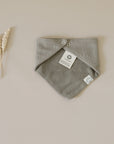 Organic Muslin Bibs - Khaki/Sand