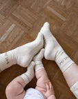 Organic Socks - MUM - Sand