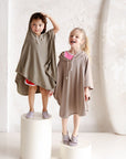 Organic UV Poncho - Caramel - UPF50+