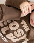 Organic Family Sweatshirt - Chocolate Brown - The Cozy Club