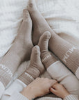 Organic Socks - JUNIOR - Oatmilk