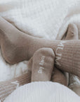 Organic Socks - MUM - Oatmilk