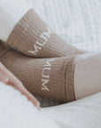 Organic Socks - MUM - Oatmilk