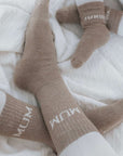 Organic Socks - MUM - Oatmilk