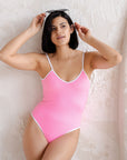 Sustainable MUM Bathing Suit - Bright Pink