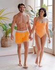 Sustainable DAD Swimshort - Bright Orange