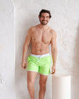 Sustainable DAD Swimshorts - Bright Green