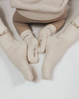 Organic Socks - JUNIOR - Sand