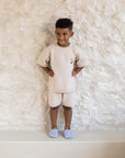 Organic Summer Knit Short - Sand