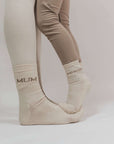 Organic Socks - MUM - Sand