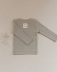 Organic Slim Longsleeve - Khaki