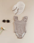 Sustainable Bathing Suit - Caramel