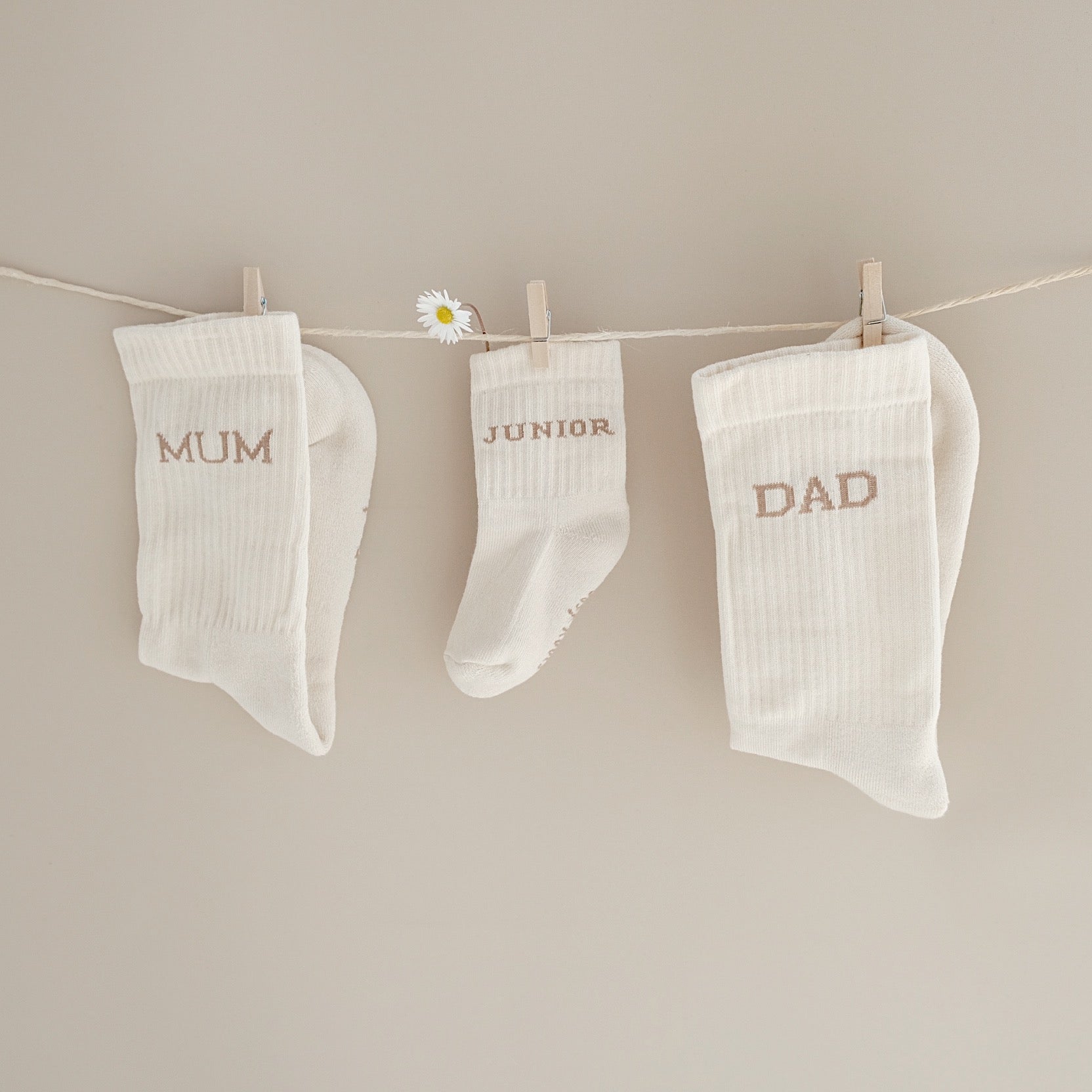 Socks made of organic cotton