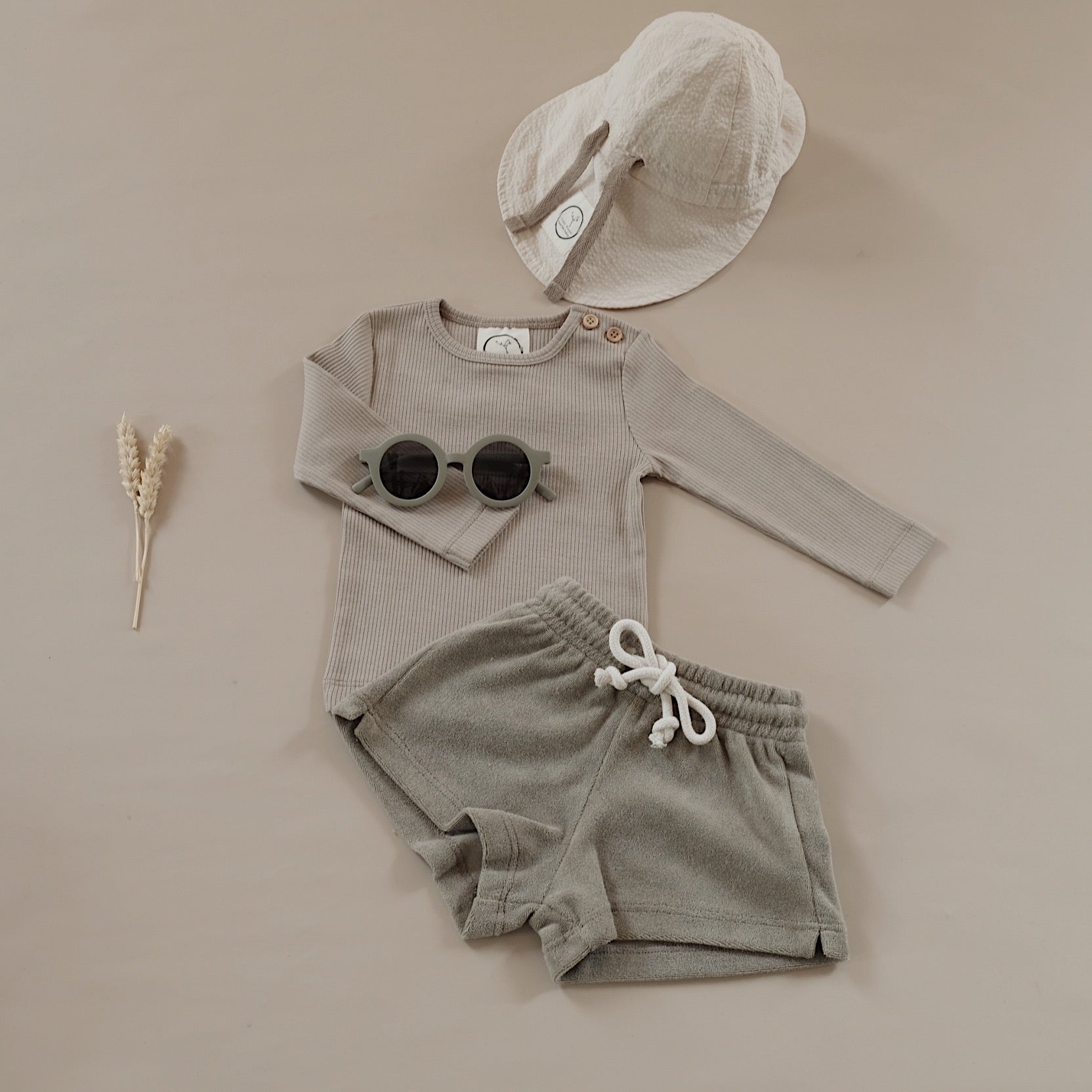 Organic Slim Longsleeve - Caramel