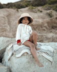 Organic UV Poncho - Sand - UPF50+