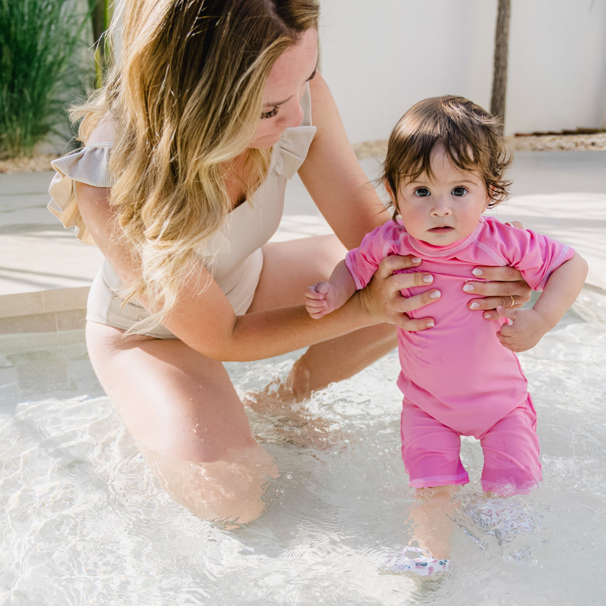 UV Romper - Candy Pink (UV STANDARD 801)