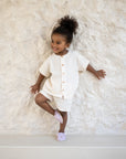 Organic Muslin Shirt - Sand