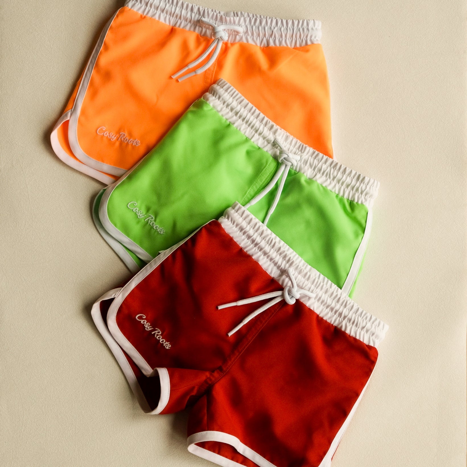 Sustainable DAD Swimshorts - Bright Green