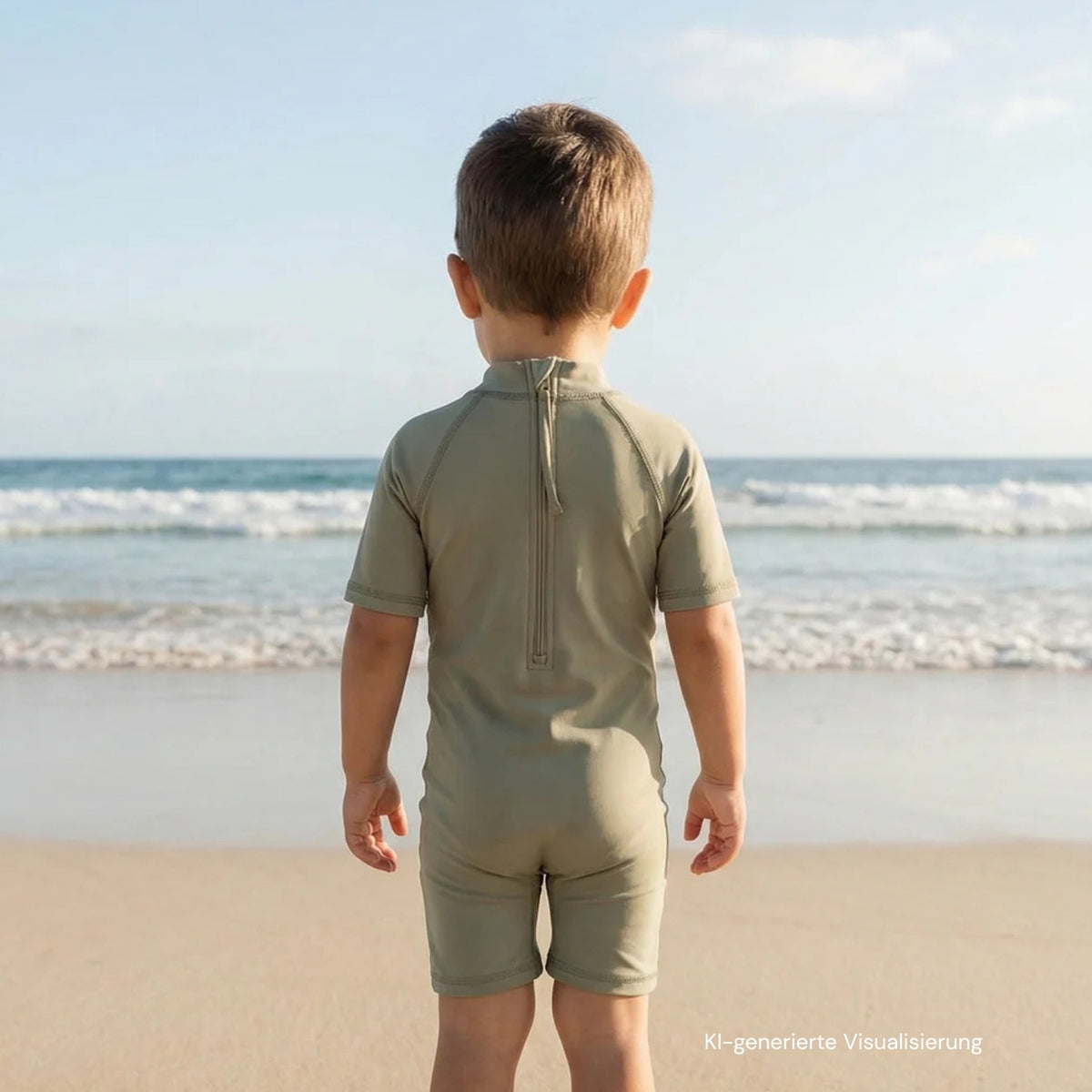 UV Romper - Khaki (UV STANDARD 801)