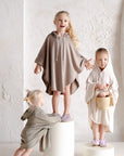 Organic UV Poncho - Caramel - UPF50+