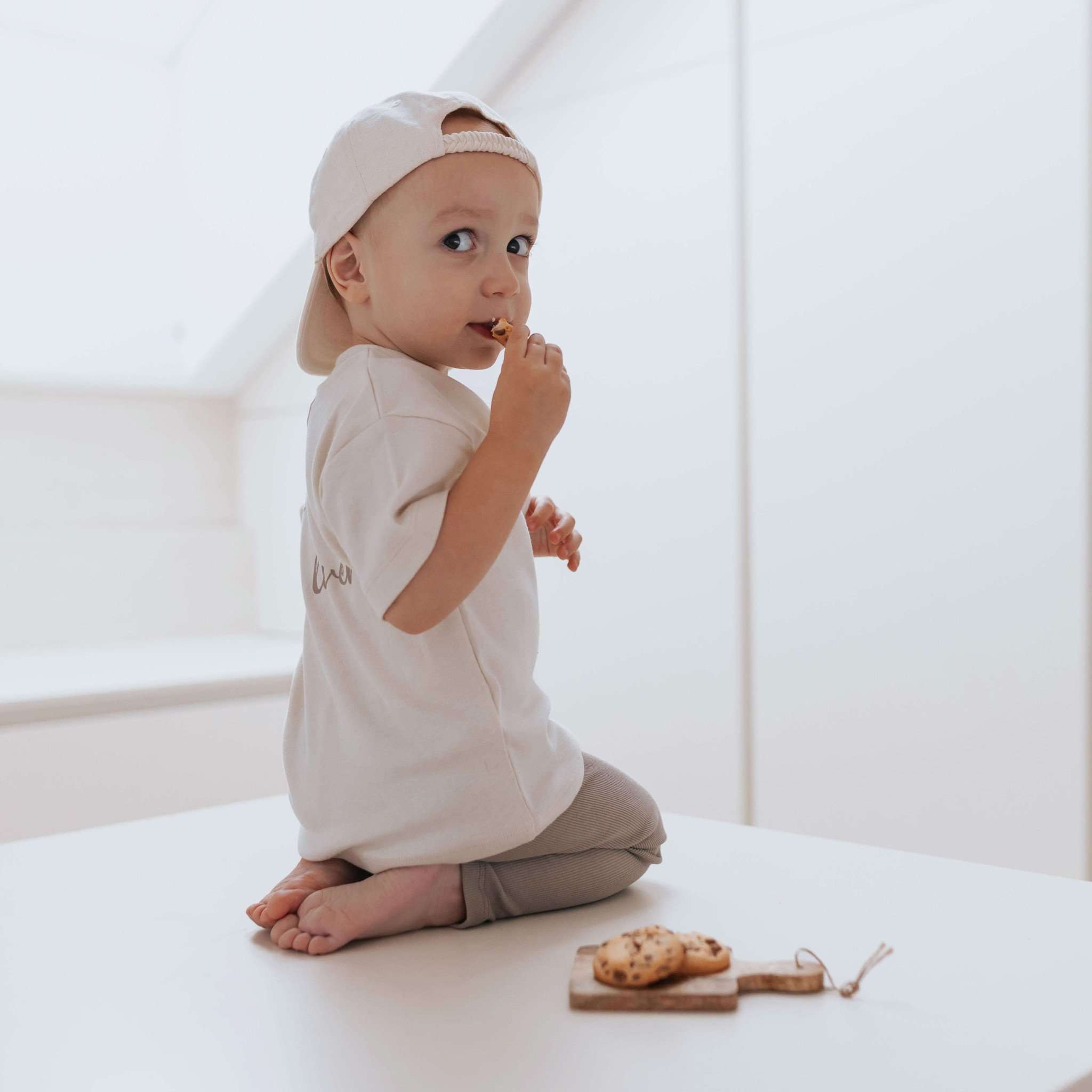 Organic Oversize Shirt - Sand