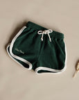 Organic Terry Shorts - Vintage Green