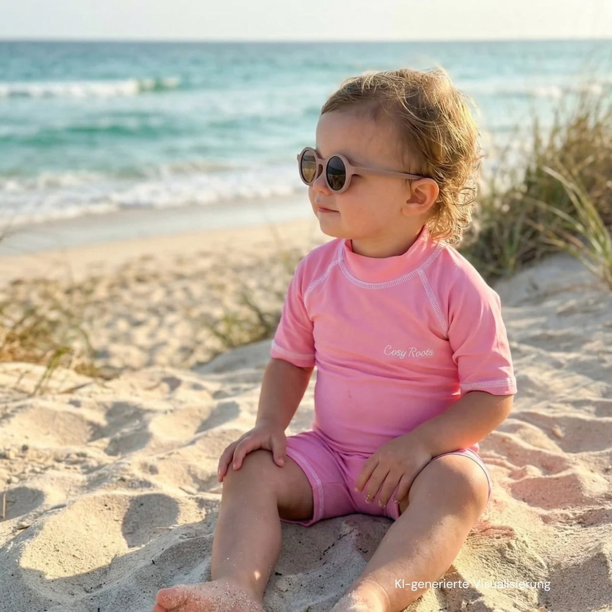 UV Romper - Candy Pink (UV STANDARD 801)