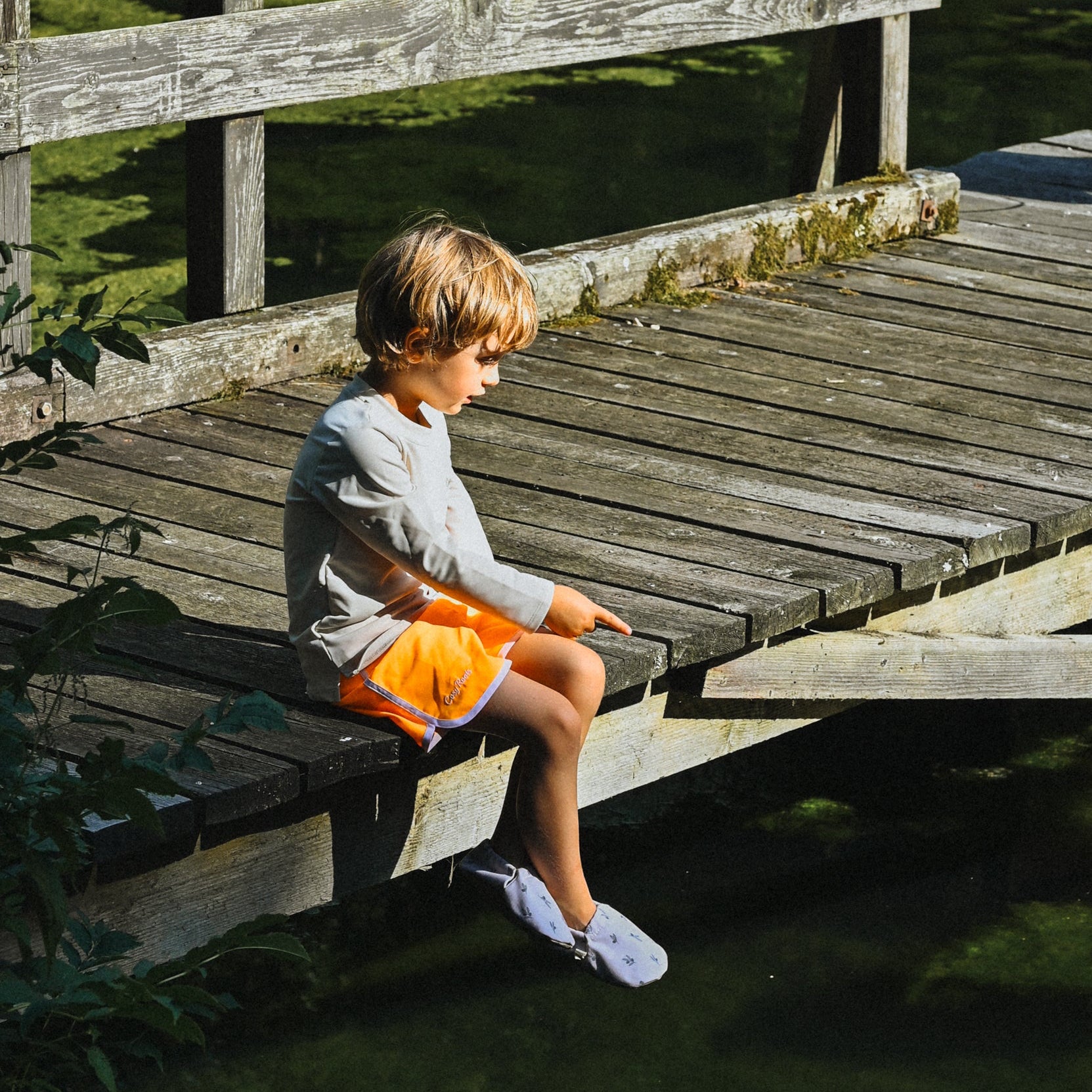 Sustainable Swimshort - Bright Orange