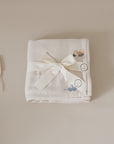 Organic Muslin Swaddle - Little Driver - 120x120cm