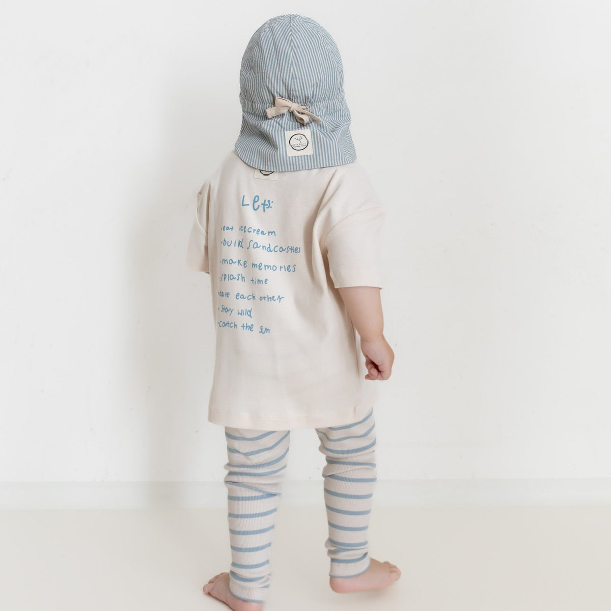 Organic Oversized Shirt - Summer Bucket List