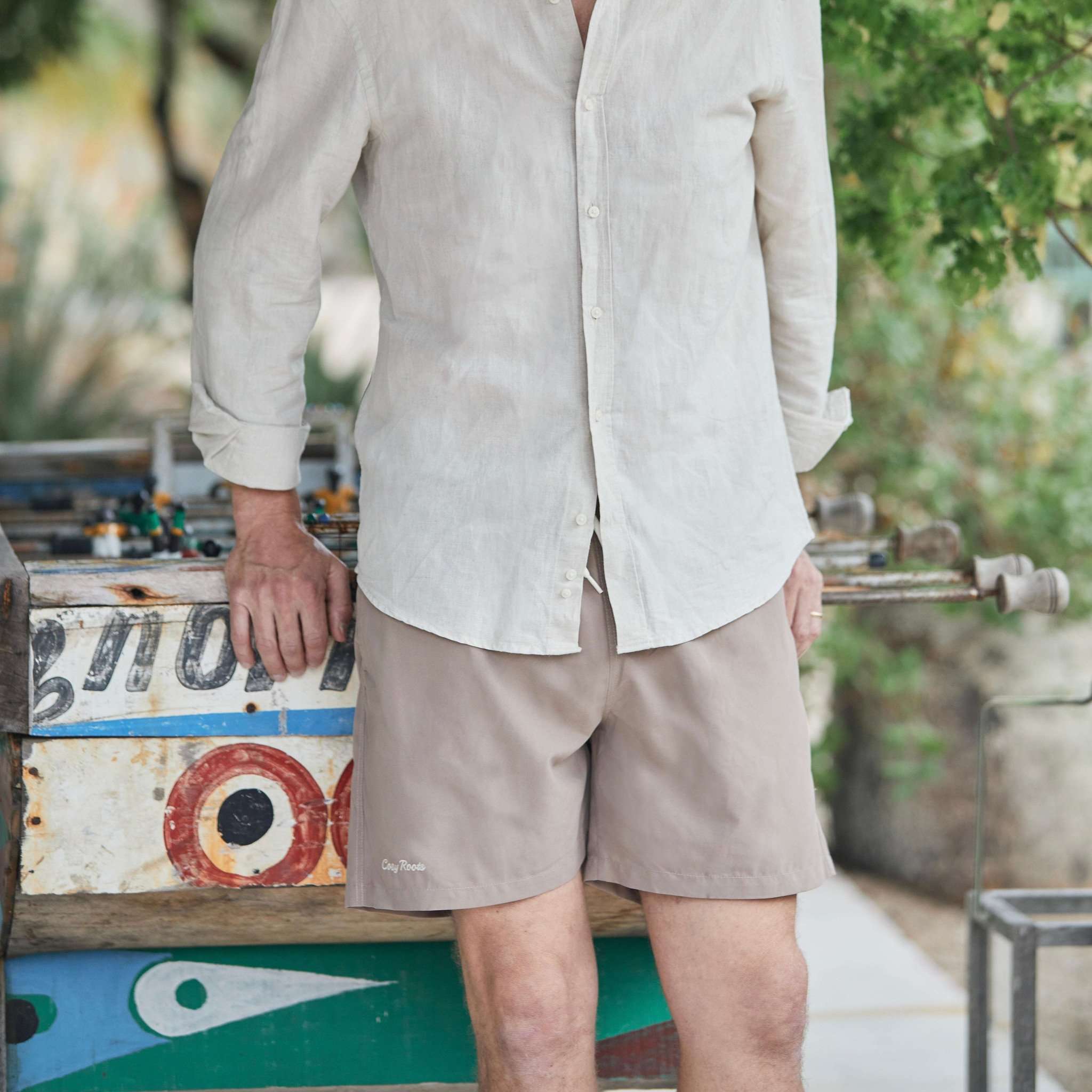 Sustainable DAD Swimshorts - Caramel