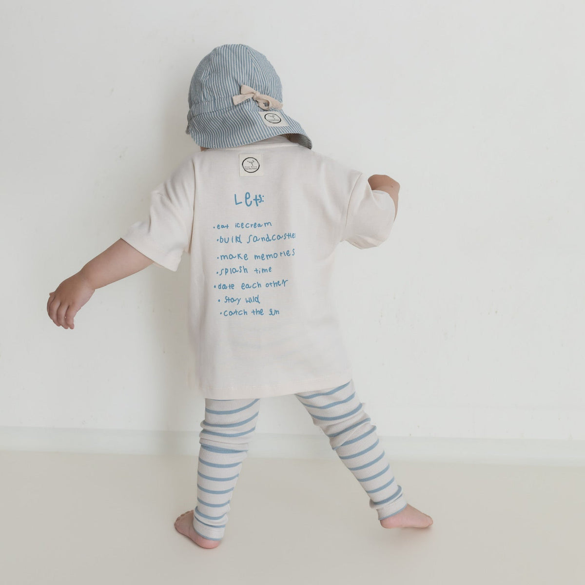 Organic Oversized Shirt - Summer Bucket List