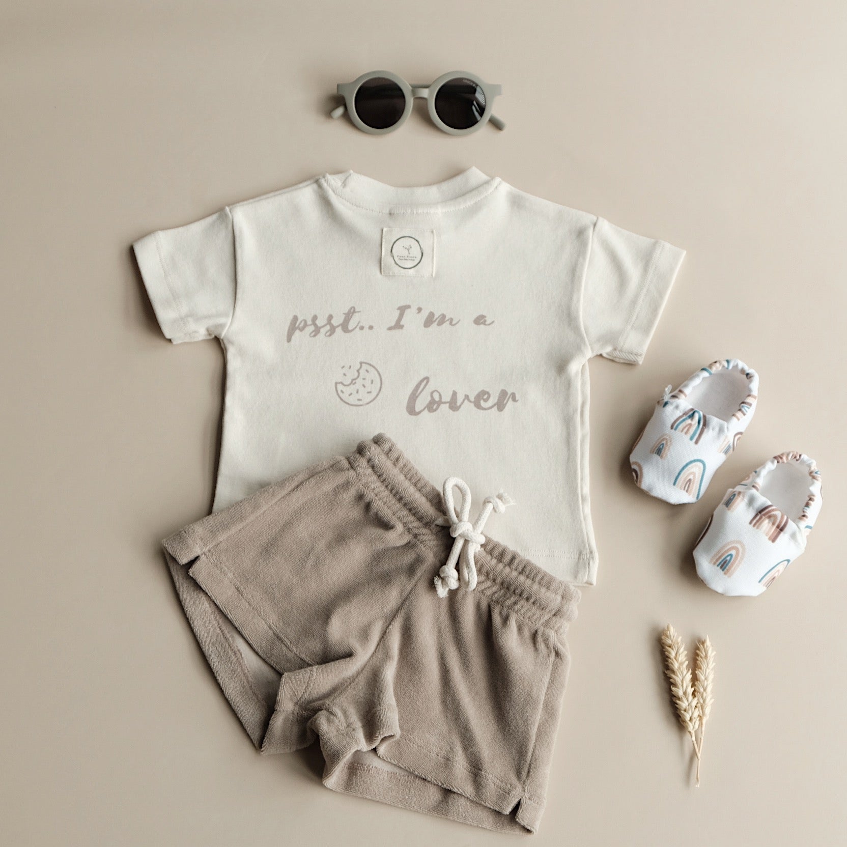 Organic Oversize Shirt - Sand