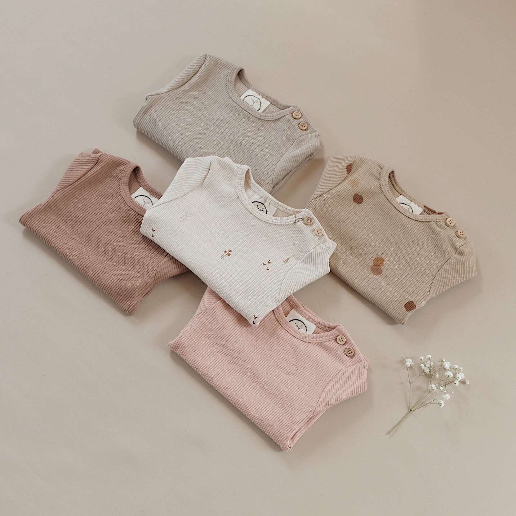 Organic Slim Longsleeve - Caramel