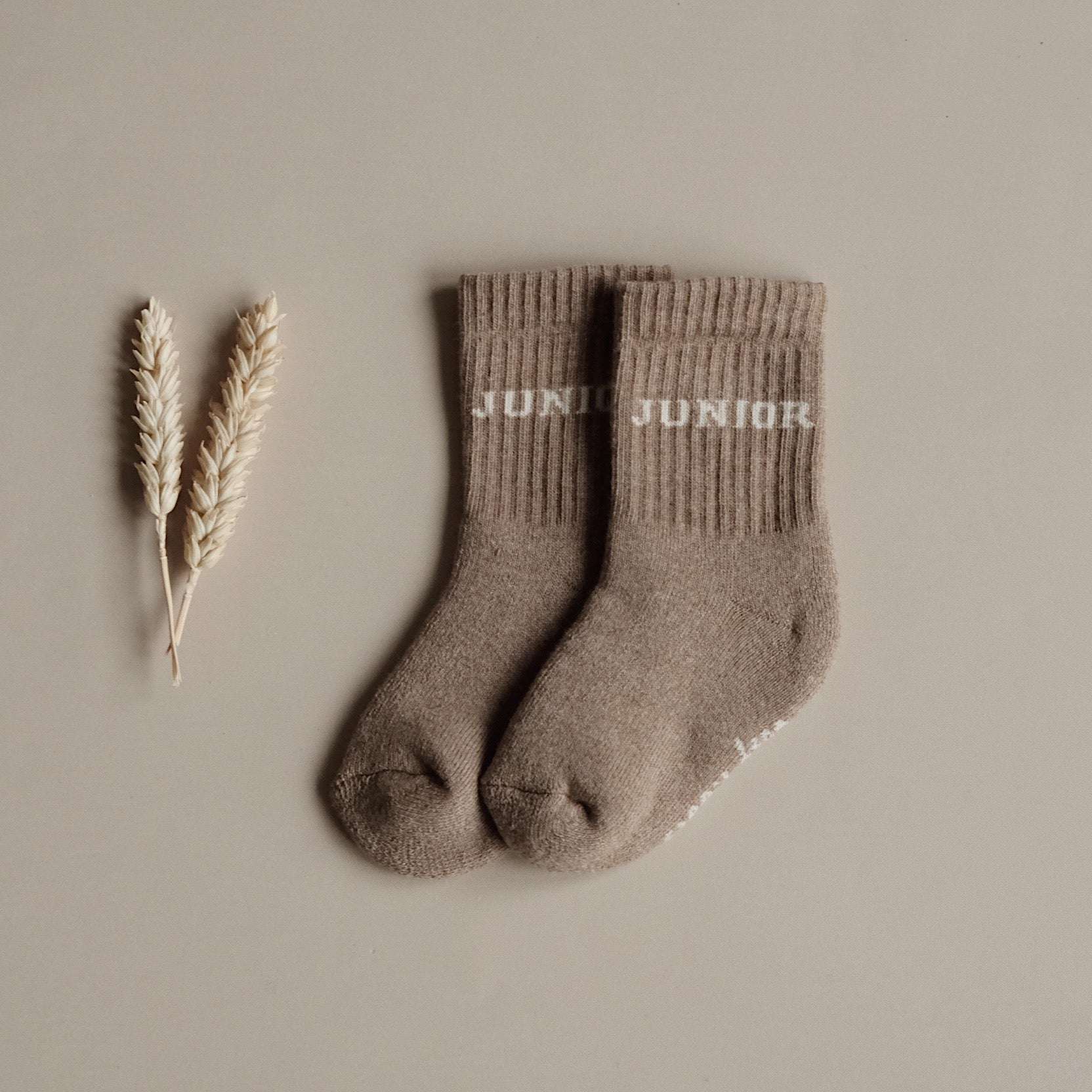 Organic Socks - JUNIOR - Oatmilk