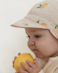 Organic Sun Hat - Pure Lemon - UPF50+