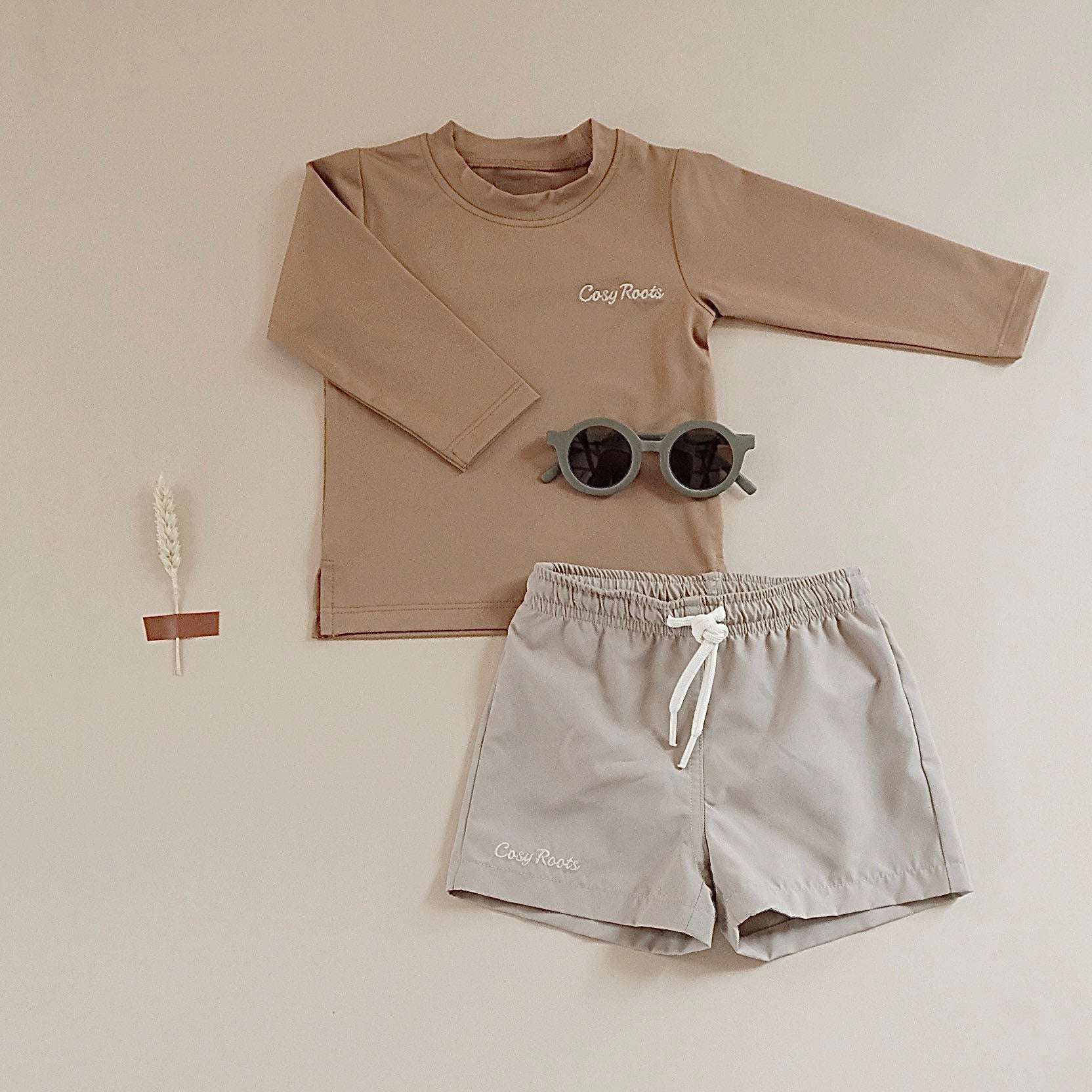 Sustainable Swimshort - Caramel