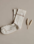 Organic Socks - GRANDMA - Sand