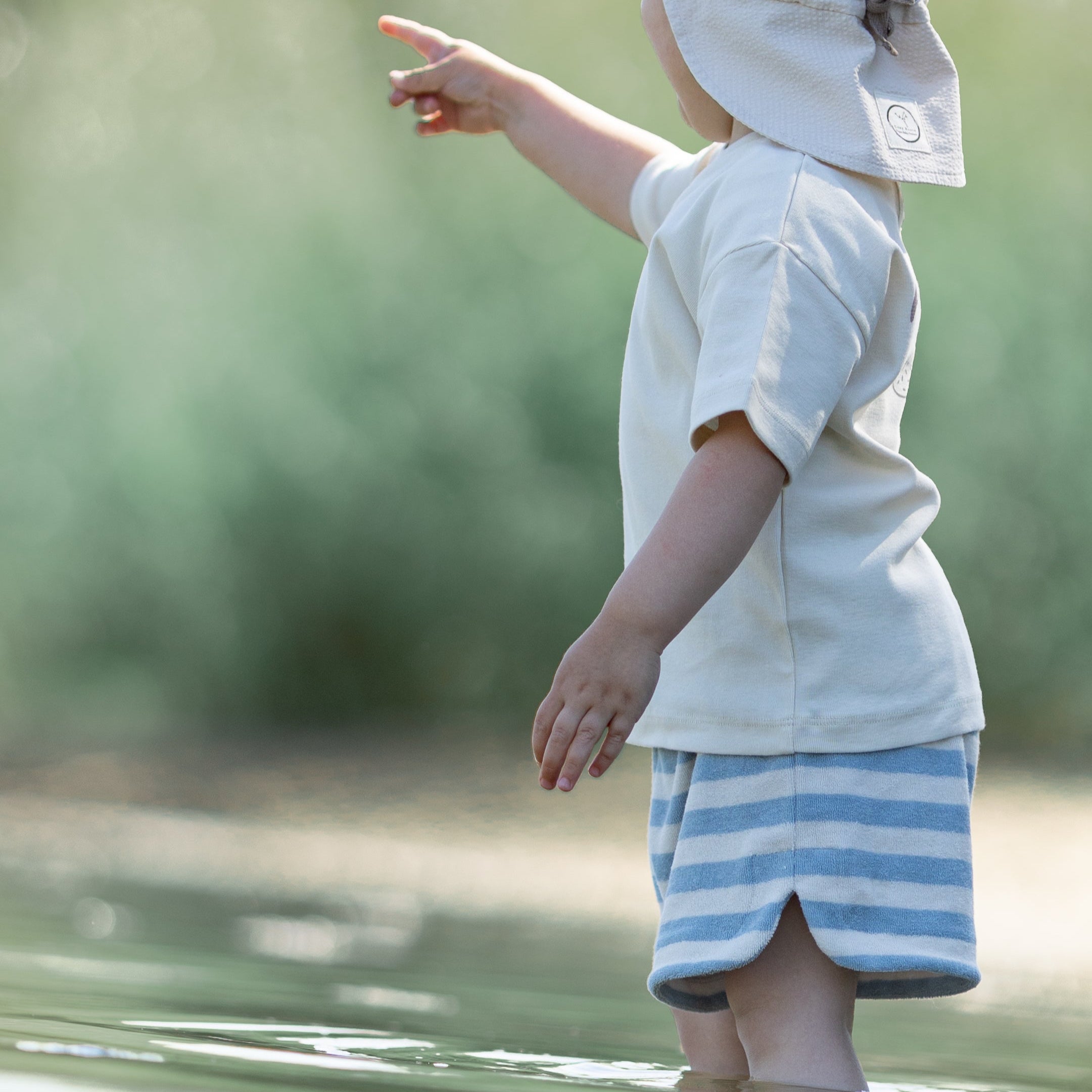 Organic Sun Hat - Sand - UPF 50+