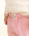 Organic Lounge Pants - Pink Striped