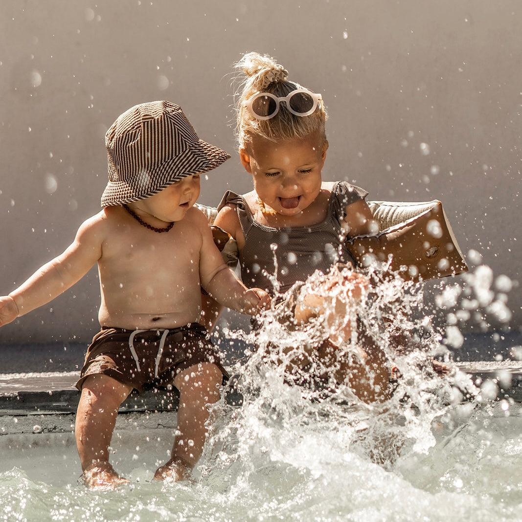 Sustainable Bathing Suit - Caramel