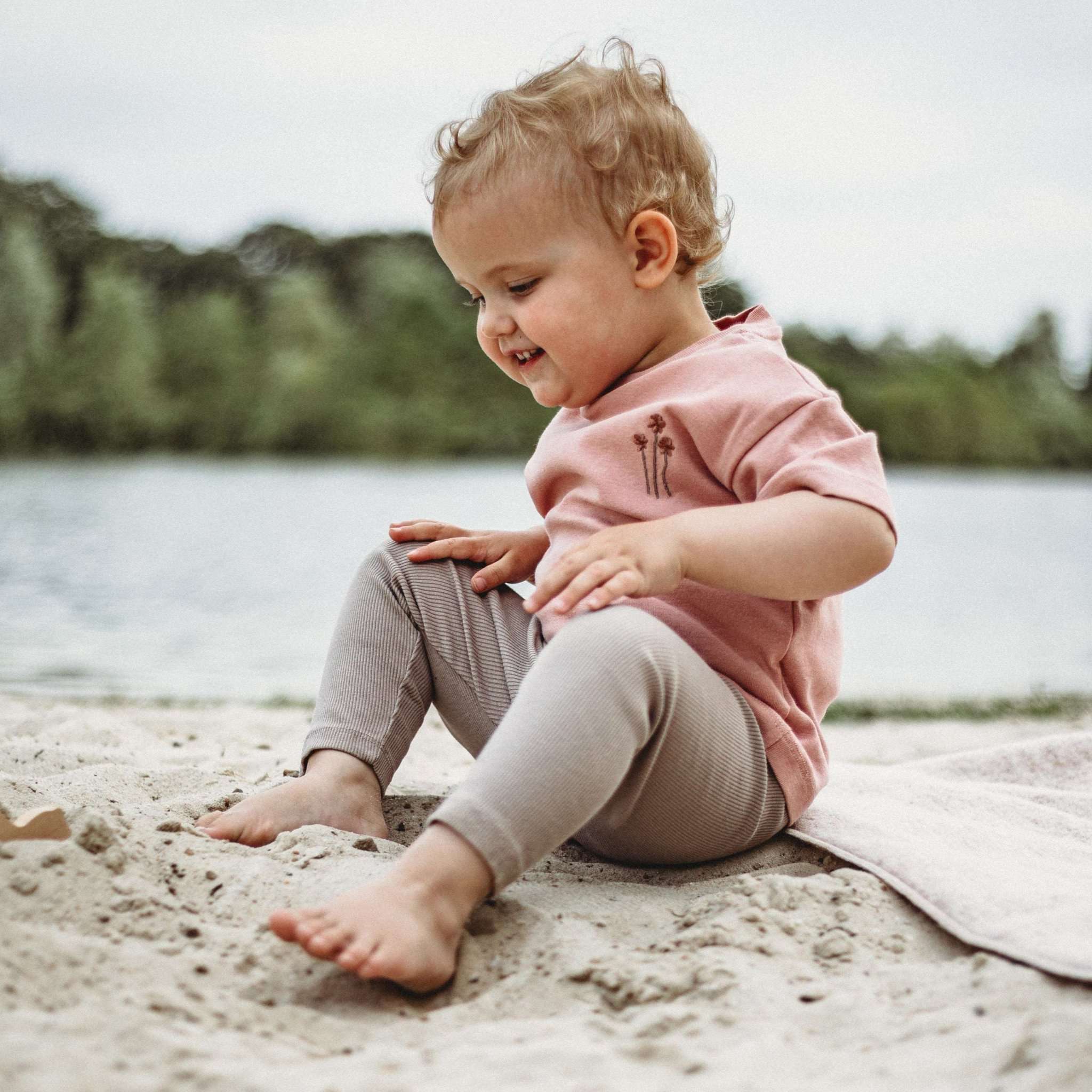 Organic Oversized Shirt - Dusty Rose